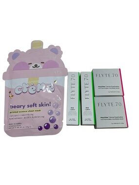 Flyte 70 blush,lipstick and free mask